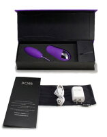 DORR Spot Duo Vibrating Egg with Remote Purple 8.5 cm...
