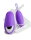 DORR Spot Duo Vibrating Egg with Remote Purple 8.5 cm Ø 4.4 cm