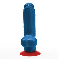 Fuck & Fist Tyr S dildo blue 16 cm Ø 4 cm