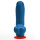 Fuck & Fist Tyr M dildo blue 20 cm Ø 5 cm