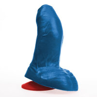 Fuck & Fist Buri S Dildo Blau 15,5 cm Ø 6 cm