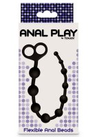 TOYJOY Flexible Anal Beads Black