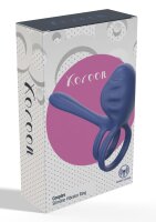 XOCOON Couples Slimline Vibratorring 11 cm Blau