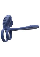 XOCOON Couples Slimline Vibratorring 11 cm Blau