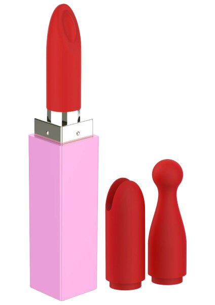 XOCOON Sealed With A Kiss Lipstick Vibe 11 cm Rosa