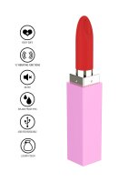 XOCOON Sealed With A Kiss Lipstick Vibe 11 cm Rosa