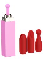 XOCOON Sealed With A Kiss Lipstick Vibe 11 cm Rosa