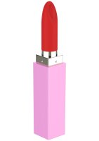 XOCOON Sealed With A Kiss Lipstick Vibe 11 cm Rosa