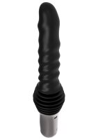 Hidden Desire Anal Power Thrusting Vibrator 37 cm  ø 5 cm Black