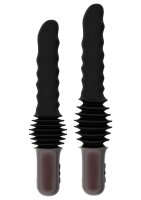 Hidden Desire Anal Power Thrusting Vibrator 37 cm  ø 5 cm Black