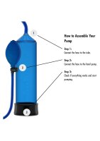 Hidden Desire Starter Penis Pump Blue
