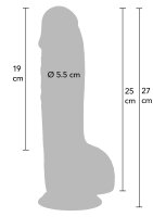 Hidden Desire Realistic Dildo PVC 27 cm Skin