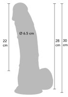 Hidden Desire Realistic Dildo PVC 30 cm Skin