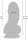 Hidden Desire Fat Boys Dildo PVC 21 cm Black