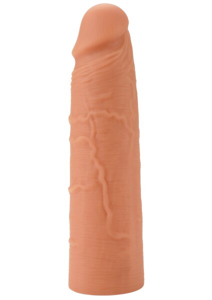 Hidden Desire Penis Sleeve Liquid Silicone 18 cm Skin