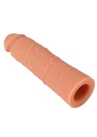 Hidden Desire Penis Sleeve Liquid Silicone 18 cm Skin