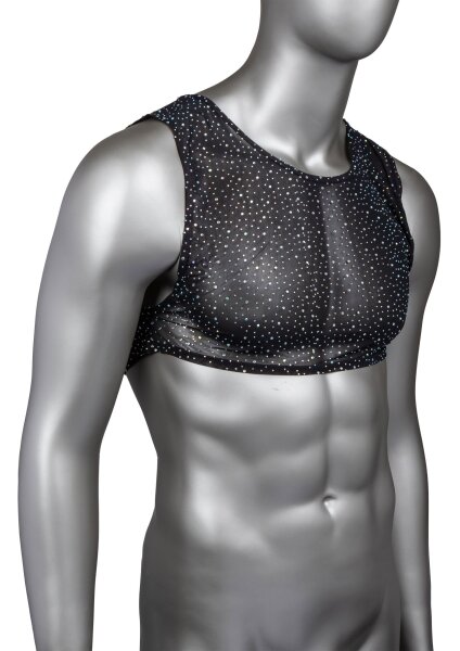 CalExotics Radiance Crop Top Schwarz One Size
