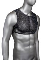 CalExotics Radiance Crop Top Schwarz One Size