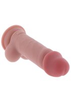 TOYJOY Deluxe Dual Density Thick Dildo 17 cm ø 4,5 cm Beige