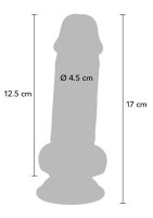 TOYJOY Deluxe Dual Density Thick Dildo 17 cm ø 4,5 cm Beige
