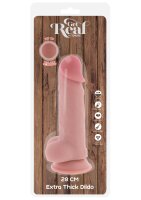 TOYJOY Deluxe Dual Density Thick Dildo 20 cm ø 5 cm Beige