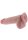 TOYJOY Deluxe Dual Density Thick Dildo 25 cm ø 6 cm Beige