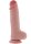 TOYJOY Deluxe Dual Density Thick Dildo 28 cm ø 6 cm Beige