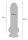 TOYJOY Deluxe Dual Density Thick Dildo 28 cm ø 6 cm Beige