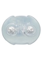 CalExotics Dual Chamber Stroker XL 24,25 cm Clear