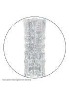 CalExotics Dual Chamber Stroker XL 24,25 cm Clear