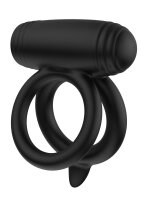 Hidden Desire Elite Power Twin C-Ring Black