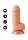 Hidden Desire Realistic Dildo PVC 14 cm Skin