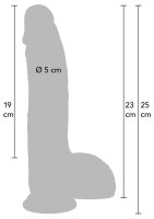 Hidden Desire Realistic Dildo Liquid Silicone 23 cm Skin