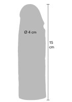 Hidden Desire Penis Sleeve Liquid Silicone 15 cm Skin