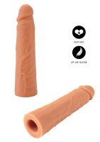 Hidden Desire Penis Sleeve Liquid Silicone 20 cm Skin