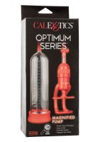 CalExotics Magnified Pump Penispumpe Rot 21,5 cm Ø...