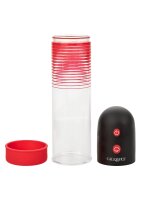 CalExotics Big Mans wiederaufladbare EZ-Pumpe 25,5 cm ø 8,25 cm Rot