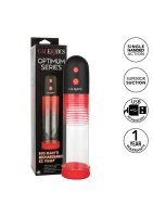 CalExotics Big Mans wiederaufladbare EZ-Pumpe 25,5 cm ø 8,25 cm Rot