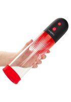 CalExotics Big Mans wiederaufladbare EZ-Pumpe 25,5 cm ø 8,25 cm Rot