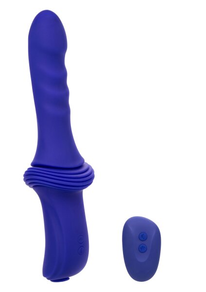 CalExotics Sex Machine Ridged Thruster 29,25 cm Purple