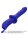 CalExotics Sex Machine Ridged Thruster 29,25 cm Purple