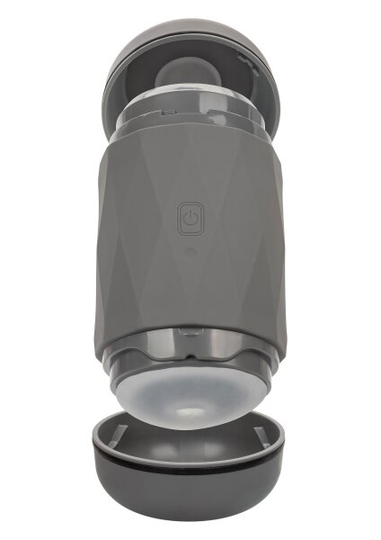 CalExotics Vibro Squeeze Masturbator 16,5 cm Schwarz