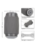 CalExotics Vibro Squeeze Masturbator 16,5 cm Schwarz