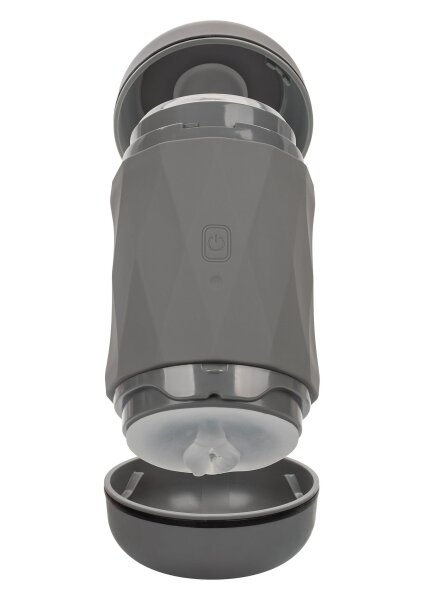 CalExotics Vibro Squeeze Pussy 16,5 cm Schwarz