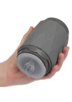 CalExotics Vibro Squeeze Pussy 16,5 cm Schwarz