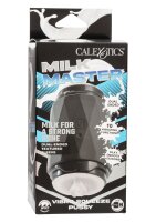 CalExotics Vibro Squeeze Pussy 16,5 cm Schwarz