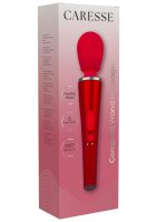 Caresse Compact Wand Massager 25 cm Rot