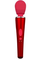 Caresse Compact Wand Massager 25 cm Rot