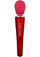 Caresse Compact Wand Massager 25 cm Rot