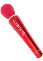 Caresse Compact Wand Massager 25 cm Rot